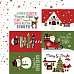 Набор бумаги 30х30 см с наклейками "Christmas Magic", 12 листов (Echo Park)