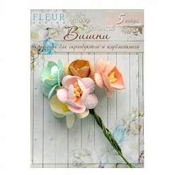 Букет цветочков вишни "Винтажный микс", 5 шт (Fleur-design)