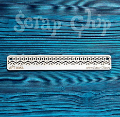 Украшение из чипборда "Бордюр. Геометрия" (Scrap Chip)