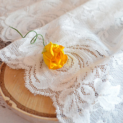 Цветок розы "Желтый", 1 шт (Craft)
