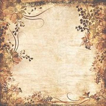 Бумага "Винтаж. Вьюнки и завитки на бежевом" (Scrap Inspiration)