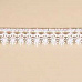 Лента гипюровая "Белая", ширина 1,3 см, длина 0,9 м (Астра)