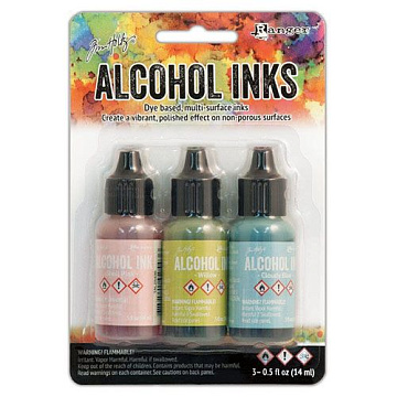 Набор алкогольных чернил Tim Holtz "Countryside", 3 шт (Ranger)