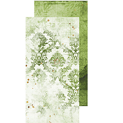 Набор бумаги 30х15 см "Greenery invitation. Basic", 18 листов (CraftO'clock)