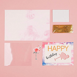 Набор для создания открытки-шейкера "Happy birthday" (АртУзор)