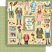 Бумага "Penny's Paper Doll Family. Forever friends" (Graphic 45)