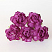 Букет больших кудрявых роз "Фиолетовый", 5 шт (Craft)