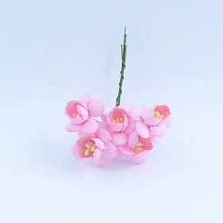 Букетик цветков вишни "Розовый", 5 шт (Impresse)