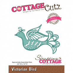 Форма для вырубки "Викторианская птица" (CottCutz)
