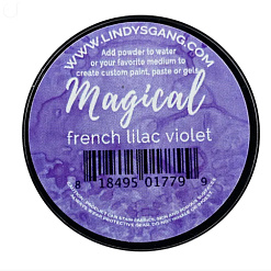 Сухая краска сияющая "French Lilac Violet" (Lindy's)