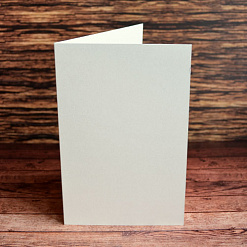 Заготовка для открытки 11х17 см из дизайнерской бумаги Sirio Pearl Oyster Shell