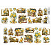 Лист с картинками 10х30 см "Затерянная среди роз. Детали" (ScrapMania)
