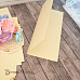 Заготовка для открытки 8,5х22 см из дизайнерской бумаги Sirio Pearl Merida Cream