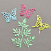 Набор вырубок из бумаги "Бабочки в саду" (ScrapMania)