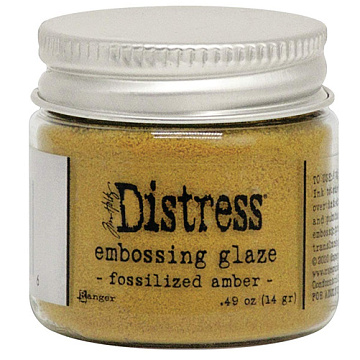 Пудра для эмбоссинга "Glaze. Fossilized amber" (Ranger)