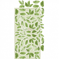 Набор бумаги 30х15 см "Leaves. Большие листья. Для вырезания", 18 листов (CraftO'clock)