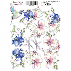 Наклейки 16х21,5 см "Tender orchid-2" (Фабрика Декору)
