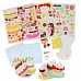 Набор для создания открыток "Сладости" с конвертами и украшениями (АртУзор)
