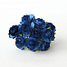 Букет кудрявых роз "Синие", 10 шт (Craft)