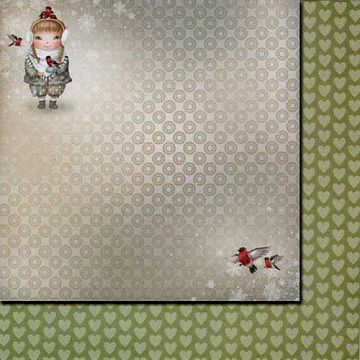 Бумага "Once Upon a Winter. Зима пришла" (ScrapBerry's)