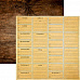Набор бумаги 30х30 см с наклейками "Family Tree", 8 листов (Reminisce)