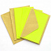 Набор заготовок для открыток 10х6,5 см "Neon Yellow" с конвертами (DoCrafts)