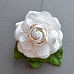 Цветок розы большой "Белый"