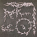 Чипборд "Лианы", 2,5х14 см (CraftStory)