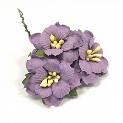 Букет пионов "Фиолетовые" (Fleur-design)