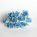 Букет кудрявых роз "Голубой", 10 шт (Craft)
