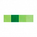 Набор полосок для квиллинга 7 мм "Зеленый микс" (Mr.Painter)
