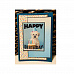 Набор бумаги 30х30 см с наклейками "Love my dog", 8 листов (Reminisce)