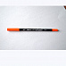 Маркер акварельный двусторонний "Le plume 2", толщина 0,3 мм, цвет оранжевый (Marvy Uchida)