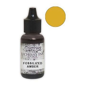 Заправка к подушечке Archival Ink "Fossilized Amber", 14 мл (Ranger)