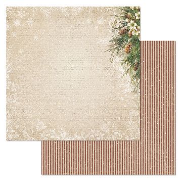 Бумага "Винтажный Новый Год. Рождественская сказка" (ScrapMania)