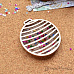 Шейкер "Фономикс. Новогодний. Елочный шар в полоску маленький", 6х6,5 см (ScrapMania)