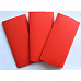 Набор заготовок для конвертов 6, цвет красный, 3 шт (Лоза)