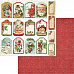 Бумага "Christmas Vintage. Tags & Labels" (Stamperia)