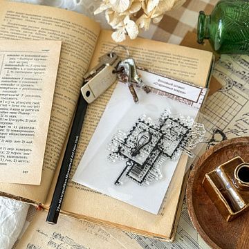 Штамп "Фон. Старинные марки", 10х15 см (DreamLight Studio)