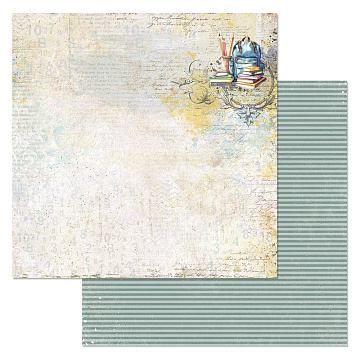 Бумага "Школьная жизнь. Литература" (ScrapMania)