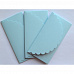Набор заготовок для конвертов, цвет светло-голубой, 3 шт (Лоза)