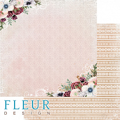 Набор бумаги 30х30 см "Сладкие праздники", 6 листов (Fleur-design)