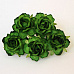 Букет больших кудрявых роз "Темно-зеленый", 5 шт (Craft)