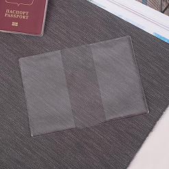 Обложка для паспорта "Апельсин 2", прозрачная