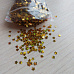Набор пайеток "Звездочки золотые", 0,3 см, 20 гр