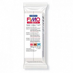 Пластика FIMO Classic белая 350 гр