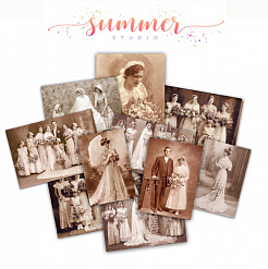Набор карточек "Vintage wedding" (Summer Studio)