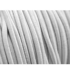 Шнур-резинка "Белая", толщина 3 мм, длина 1 м (Magic Hobby)