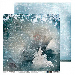 Набор бумаги 30х30 см "Snowy Winterland", 6 листов (CraftO'clock)