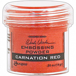 Пудра для эмбоссинга "Красная гвоздика" (Ranger, Carnation red)